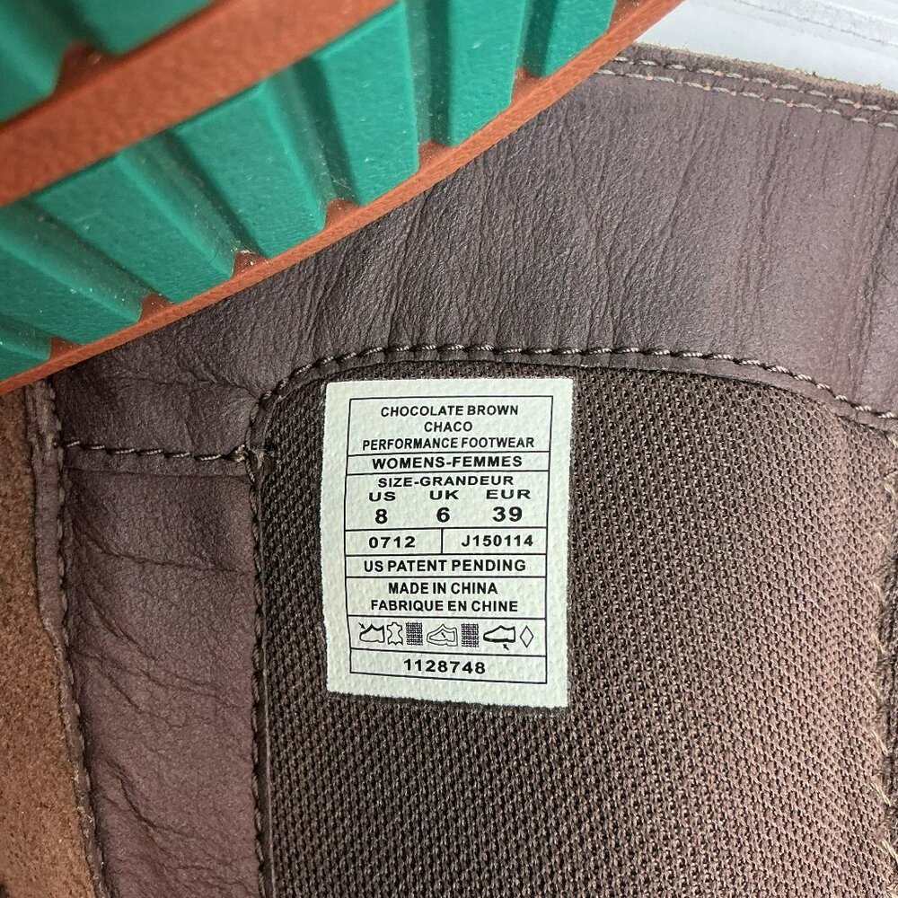 Chaco Mara Waterproof Mid-Calf Leather Riding Boots Womens Brown 8/9 - Picture 13 of 14